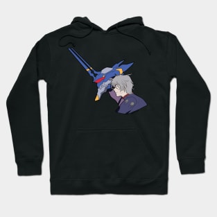 Kaworu and Eva Unit 06 Hoodie